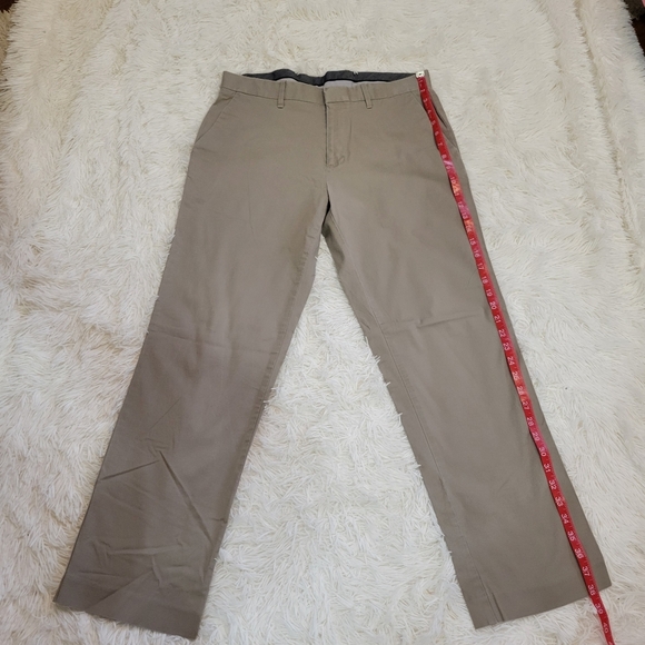 Murano Wardrobe Essentials Men Business Casual Beige Dress Pants Size 32W x 30L - Picture 5 of 8